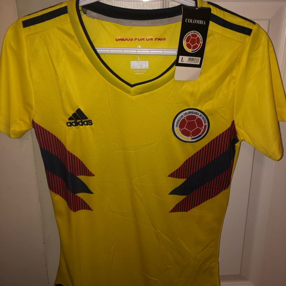 Colombia soccer jersey.
